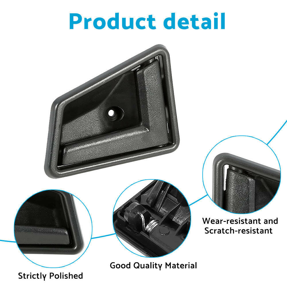 Premium 1 Pair Left & Right Inner Door Handles Compatible With Suzuki Vitara 1.6L 2.0L V6 1988–1999
