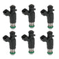 6x Fuel Injectors Compatible with Holden Rodeo RA 3.5L V6 2003-2006 JECS FBJC100